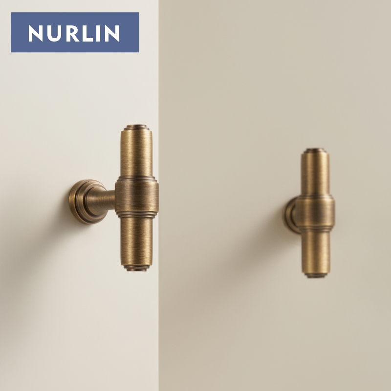 Furniture Hardware China - Nurlin latón macizo francés Retro bronce