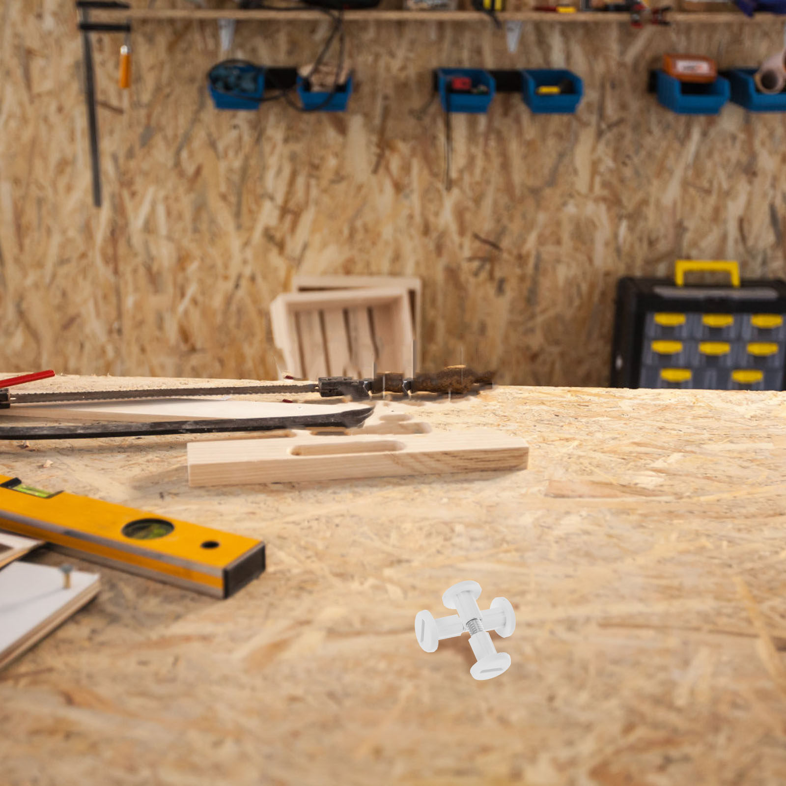 Furniture Joining Hardware - Kit de 50 Piezas de Fijaciones