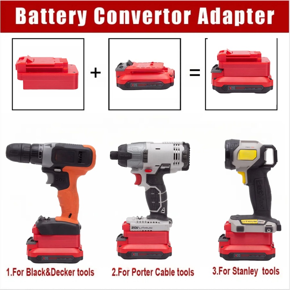Black+Decker Tool 20V Max - Para Craftsman V20 Adaptador convertidor de