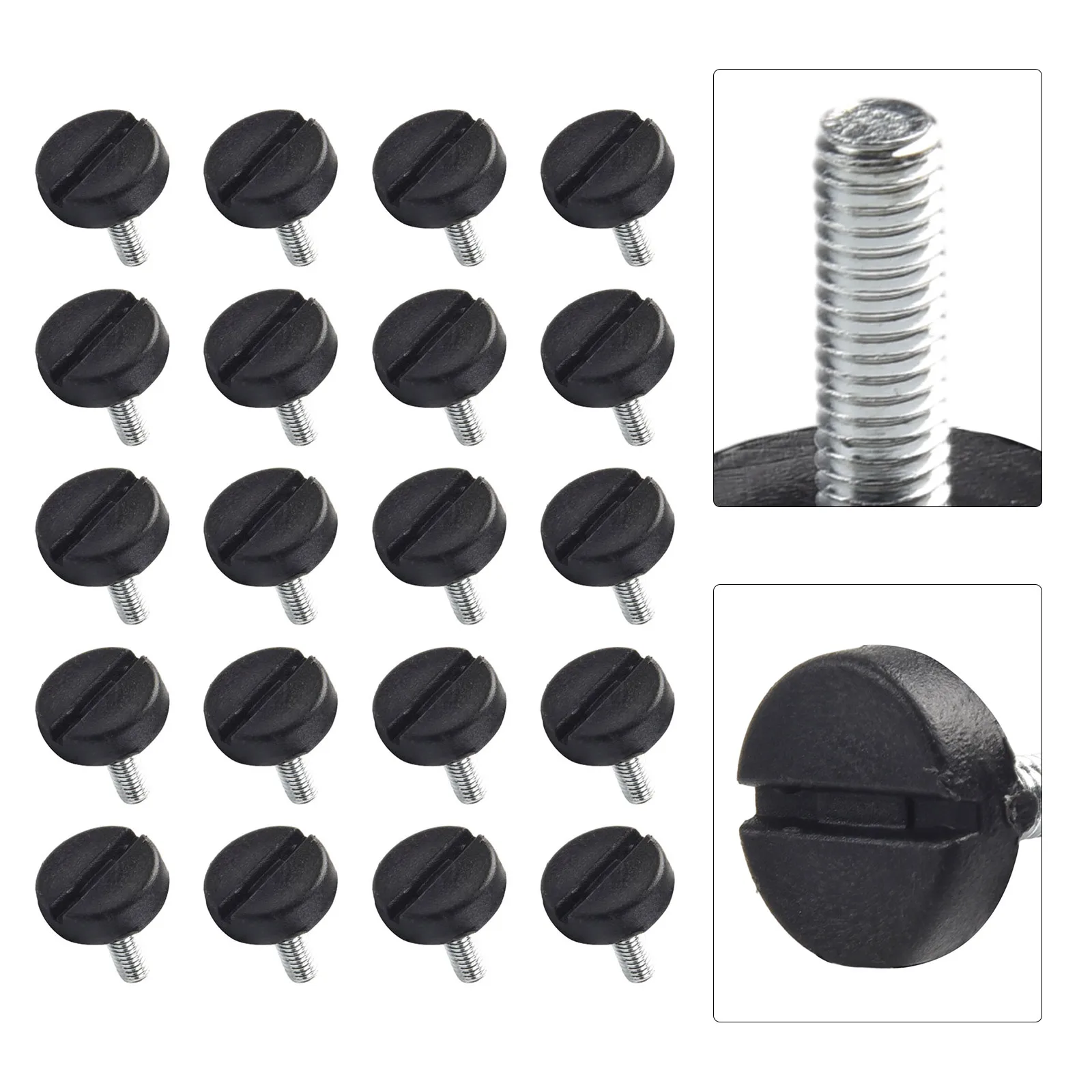 Furniture Screw Type - Patas niveladoras deslizantes para muebles, 20