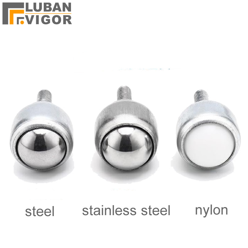 Furniture Screw Type - Rueda de bolas de rodamiento universal