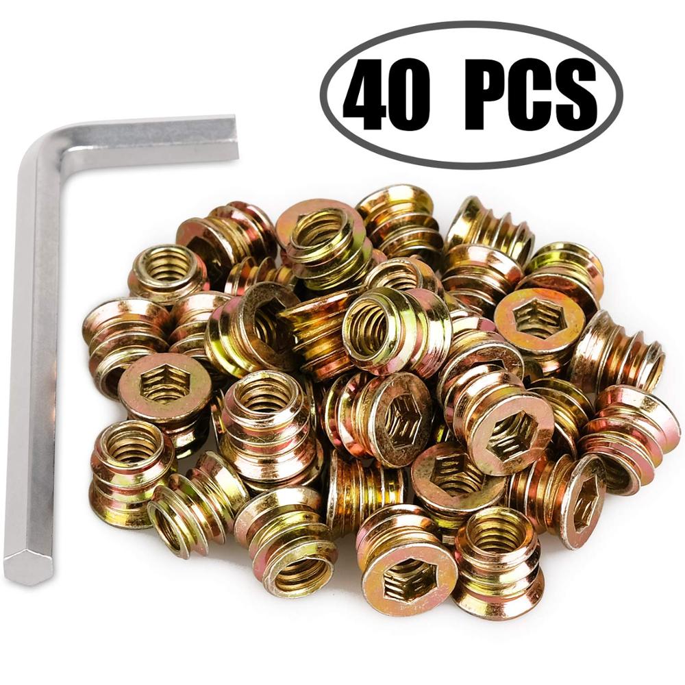 Furniture Screw Type - Paquete de 40 piezas de tornillos