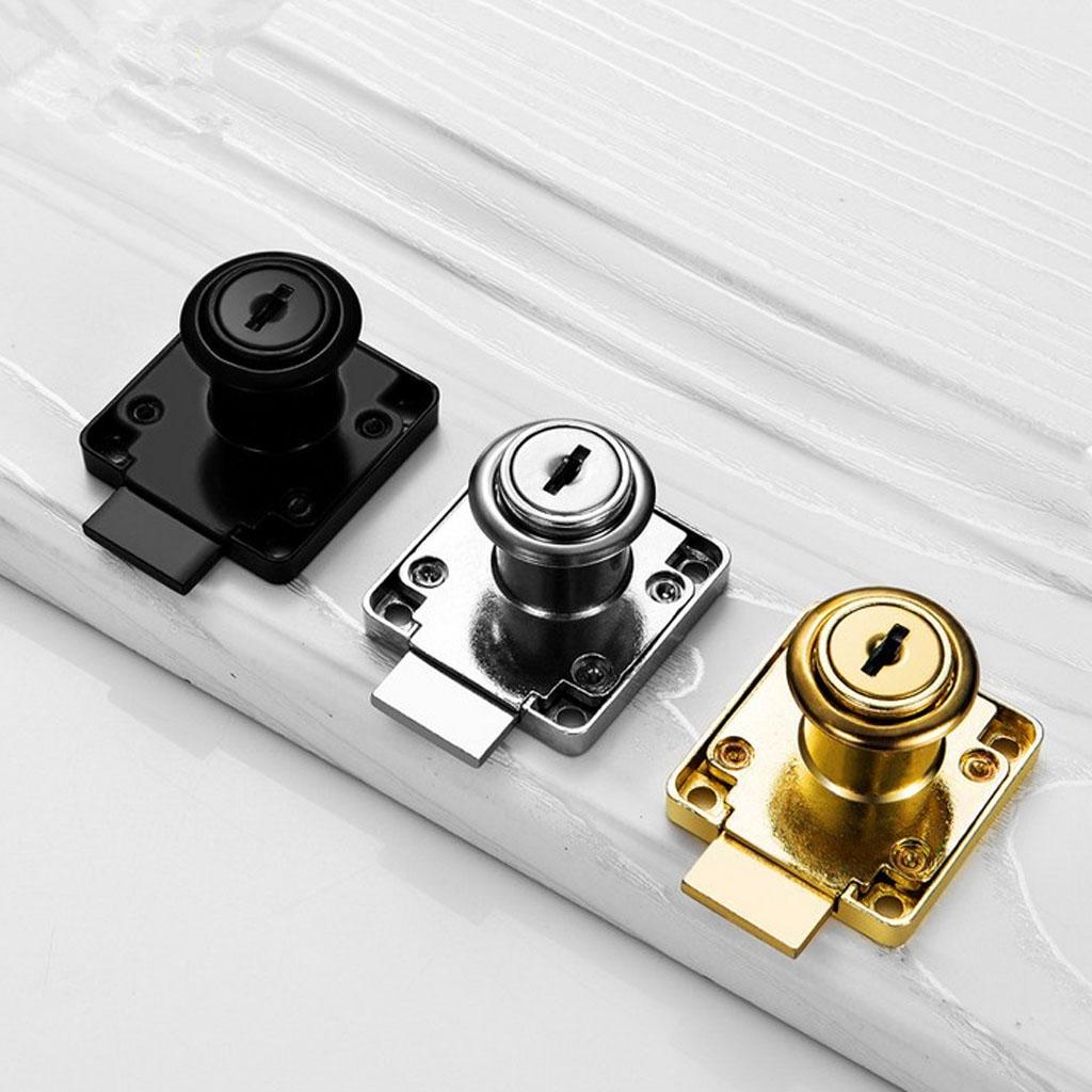 Furniture Hardware Locks - 2 cerraduras para cajones con 2