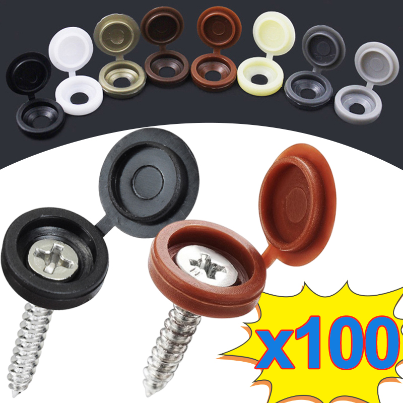 Furniture Hardware Nut - 10/500 unidades de tapas decorativas de