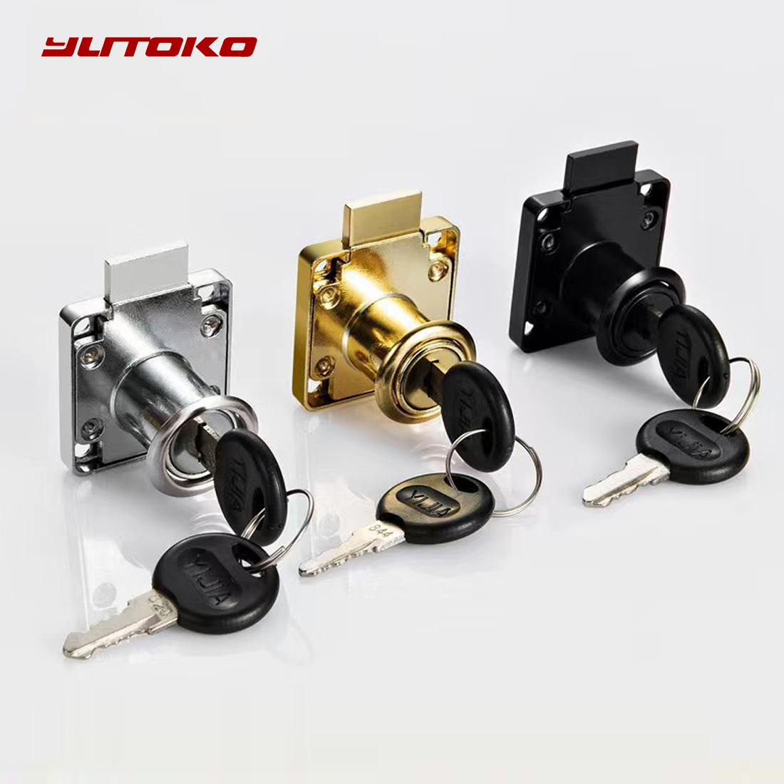 Furniture Hardware Locks - Yutoko Cerradura para cajón de escritorio