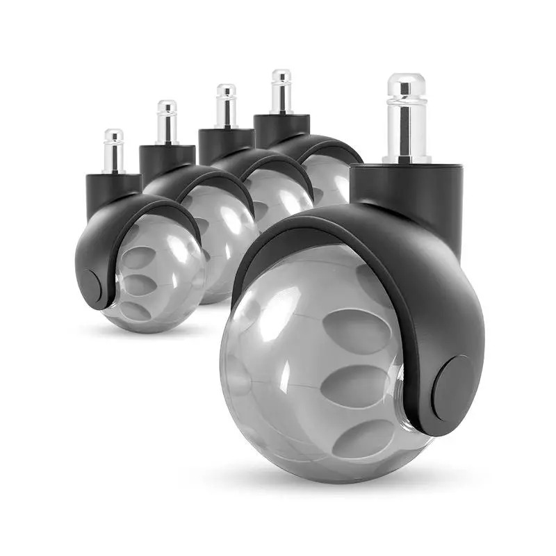 Furniture Screw Type - (5 paquetes) Ruedas para sillas de