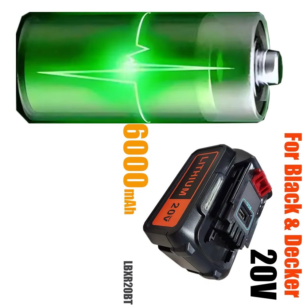 Black+Decker Tool 20V Max - Batería de Litio Black & Decker
