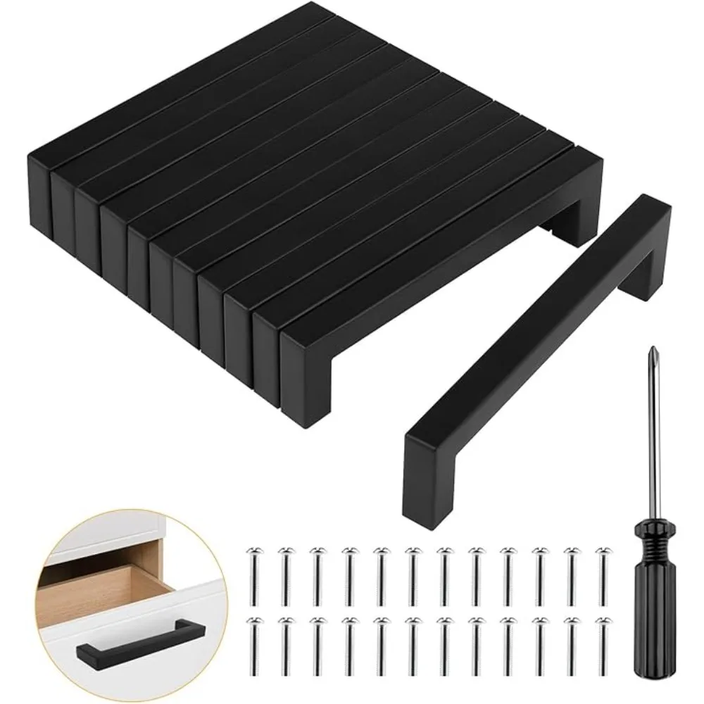 Furniture Hardware China - 6/18 Uds. Herrajes cuadrados de acero