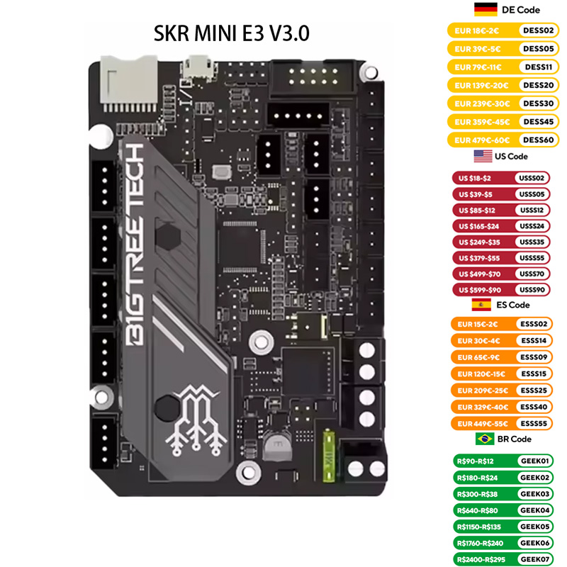 Creality Printer K1 - BIGTREETECH placa base SKR MINI E3