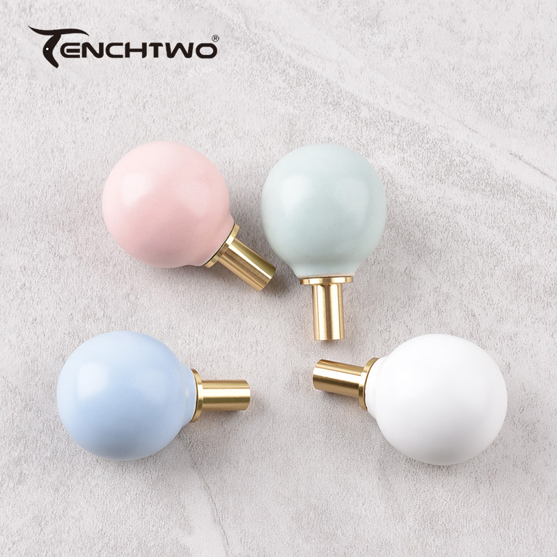 Ganchos de cerámica redondos,  - Furniture Hardware Manufacturer reseña y precio