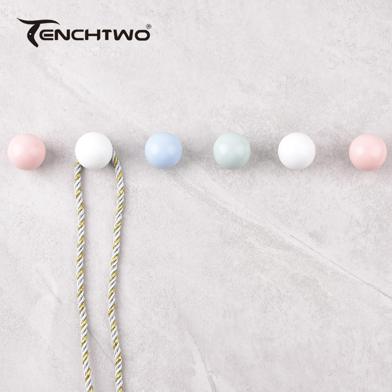 Ganchos de cerámica redondos,  - Furniture Hardware Manufacturer reseña y precio