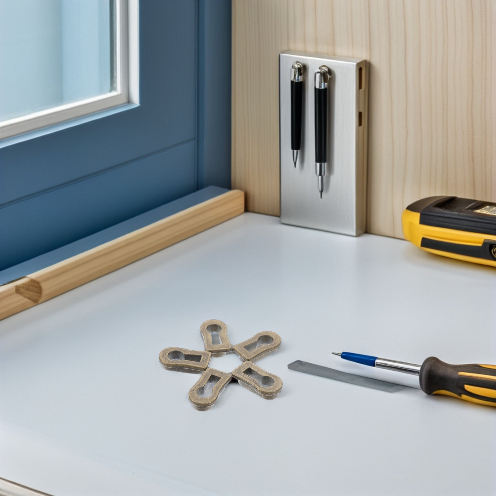 12 Piezas de Placas Decorativa - Furniture Hardware Locks reseña y precio