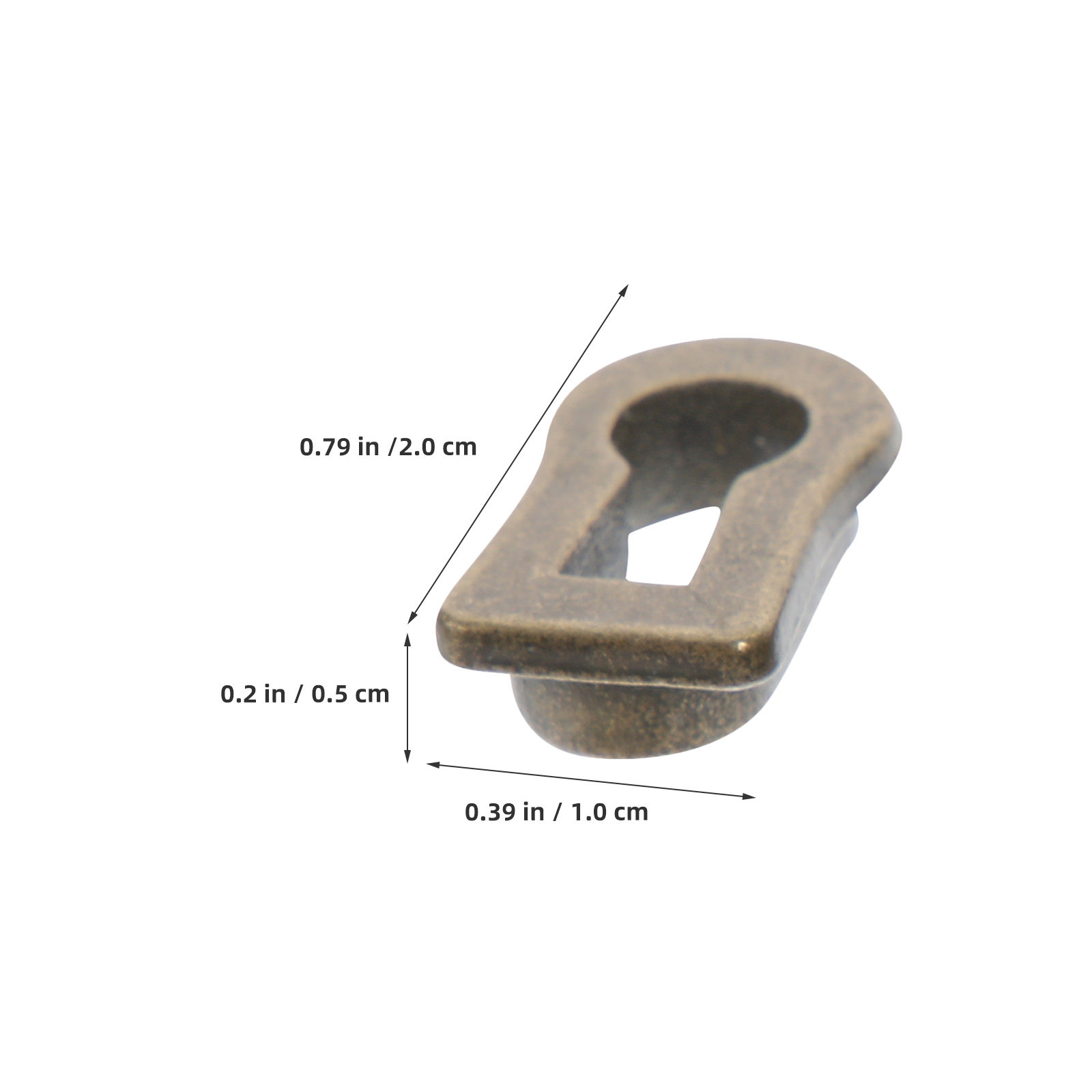 12 Piezas de Placas Decorativa - Furniture Hardware Locks reseña y precio