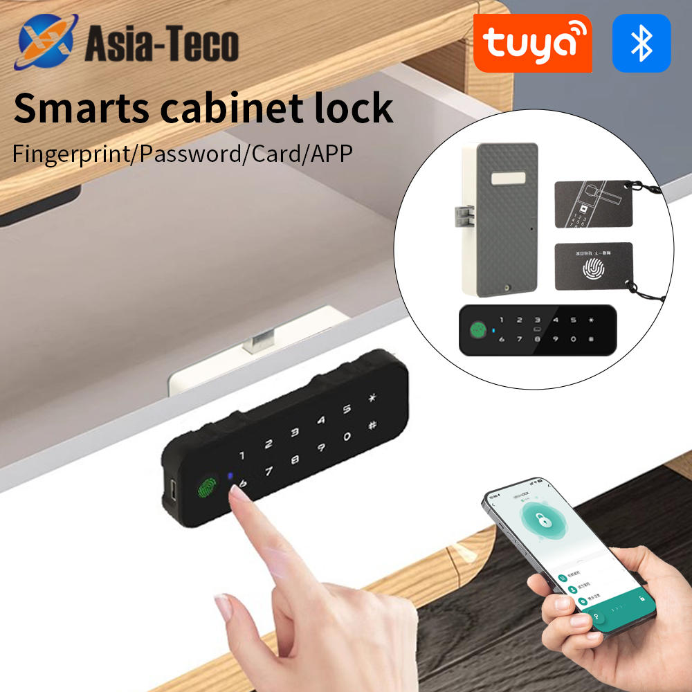 Tuya-armario de madera intelig - Furniture Hardware Locks reseña y precio