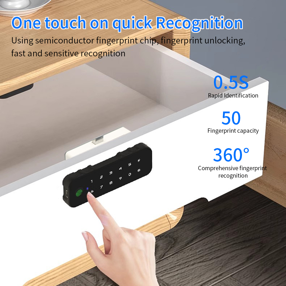 Tuya-armario de madera intelig - Furniture Hardware Locks reseña y precio