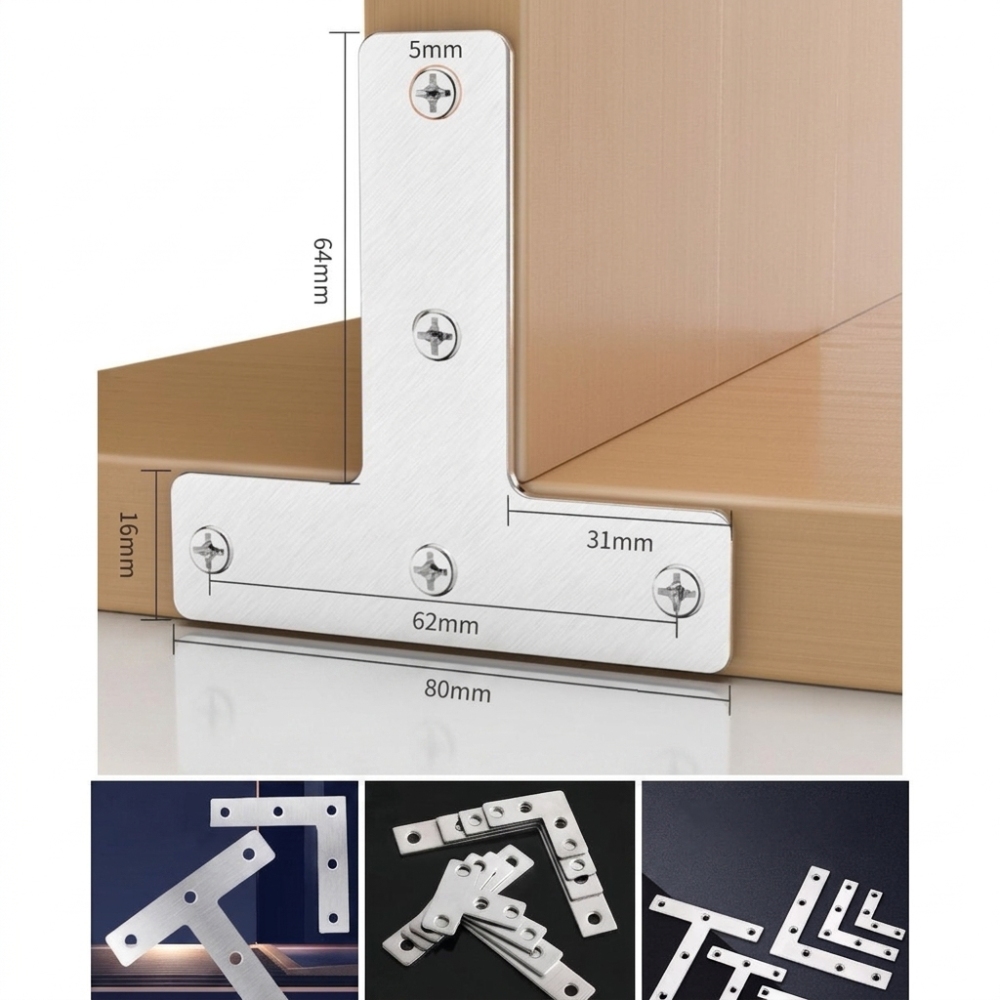 Placa de Unión Metálica Resist - Furniture Joining Hardware reseña y precio