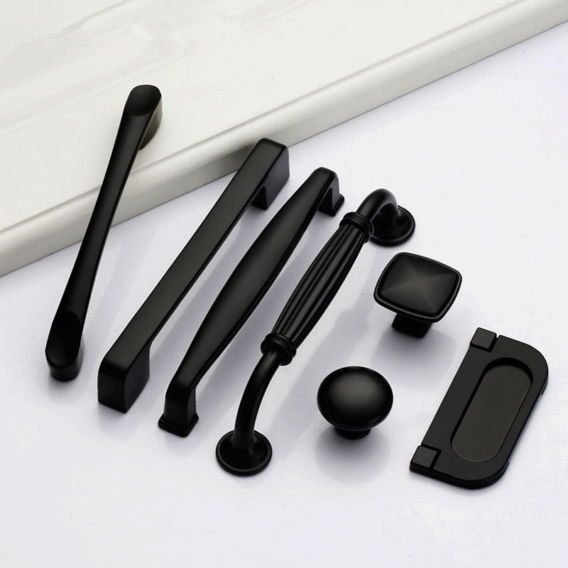 Tiradores negros para muebles, - Furniture Hardware China reseña y precio