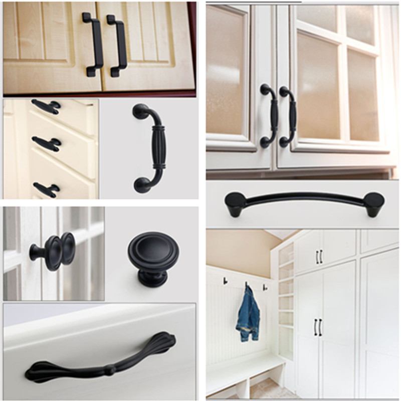 Tiradores negros para muebles, - Furniture Hardware China reseña y precio