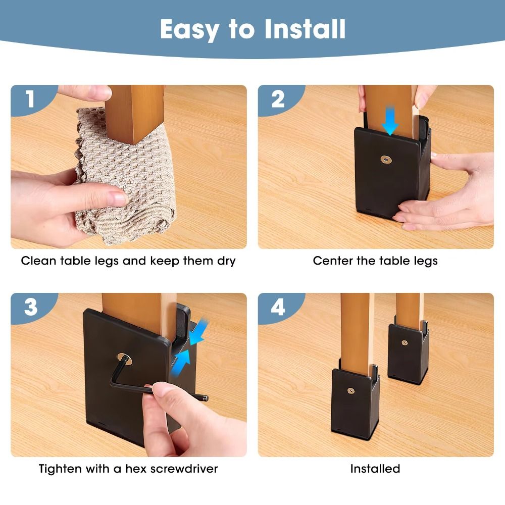Base elevadora de patas de sil - Furniture Screw Type reseña y precio