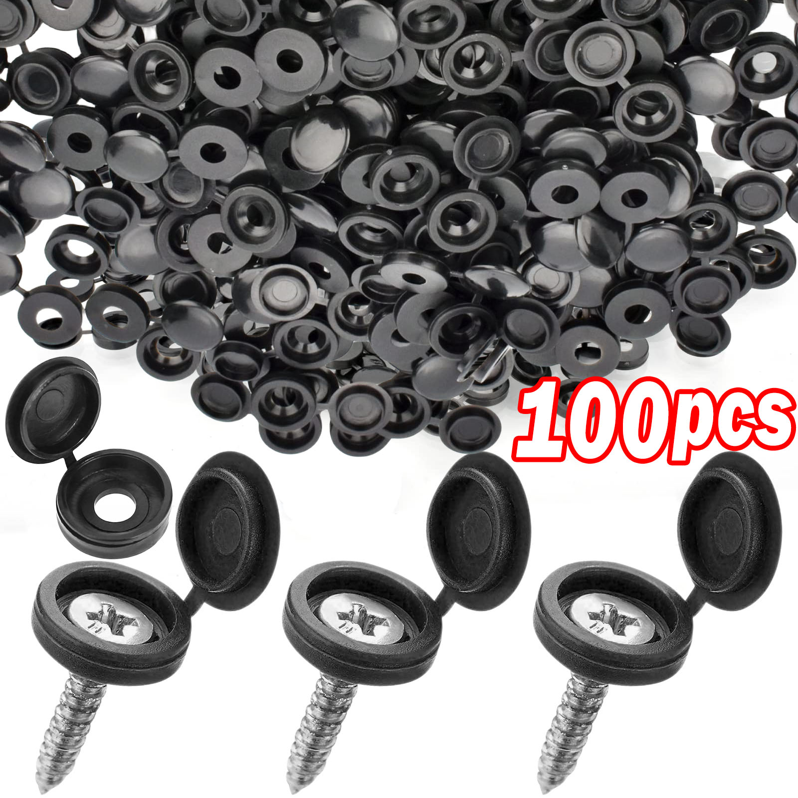5/100 Uds tapa de tornillo de  - Furniture Hardware Nut reseña y precio