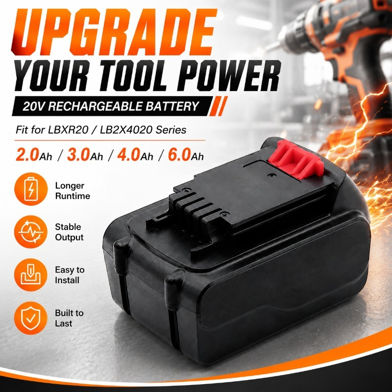 Batería de Repuesto de Iones d - Black+Decker Tool 20V Max reseña y precio
