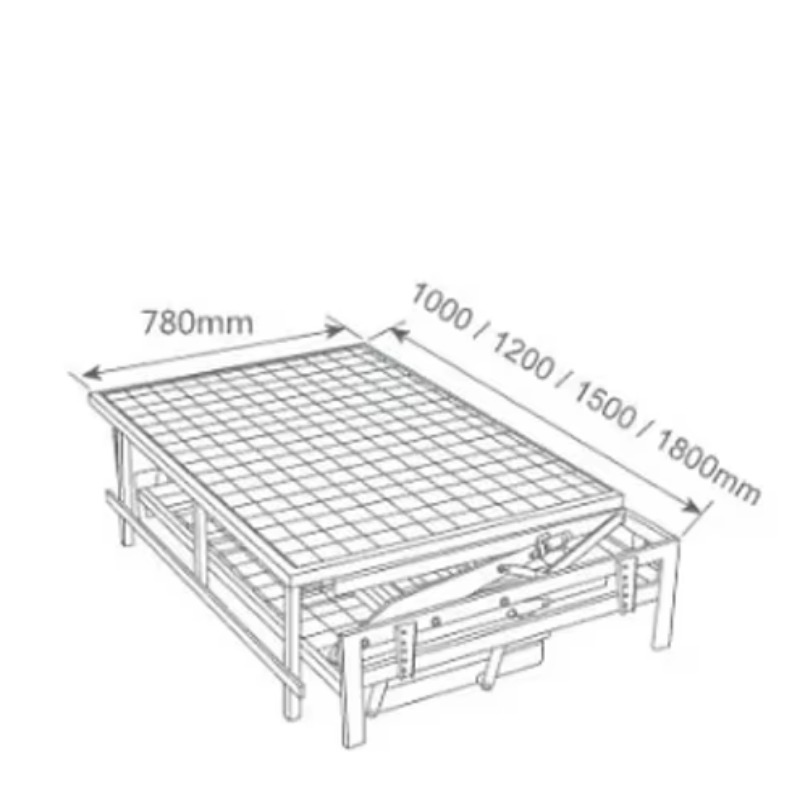 Estructura de sofá cama multif - Furniture Hardware Accessories reseña y precio