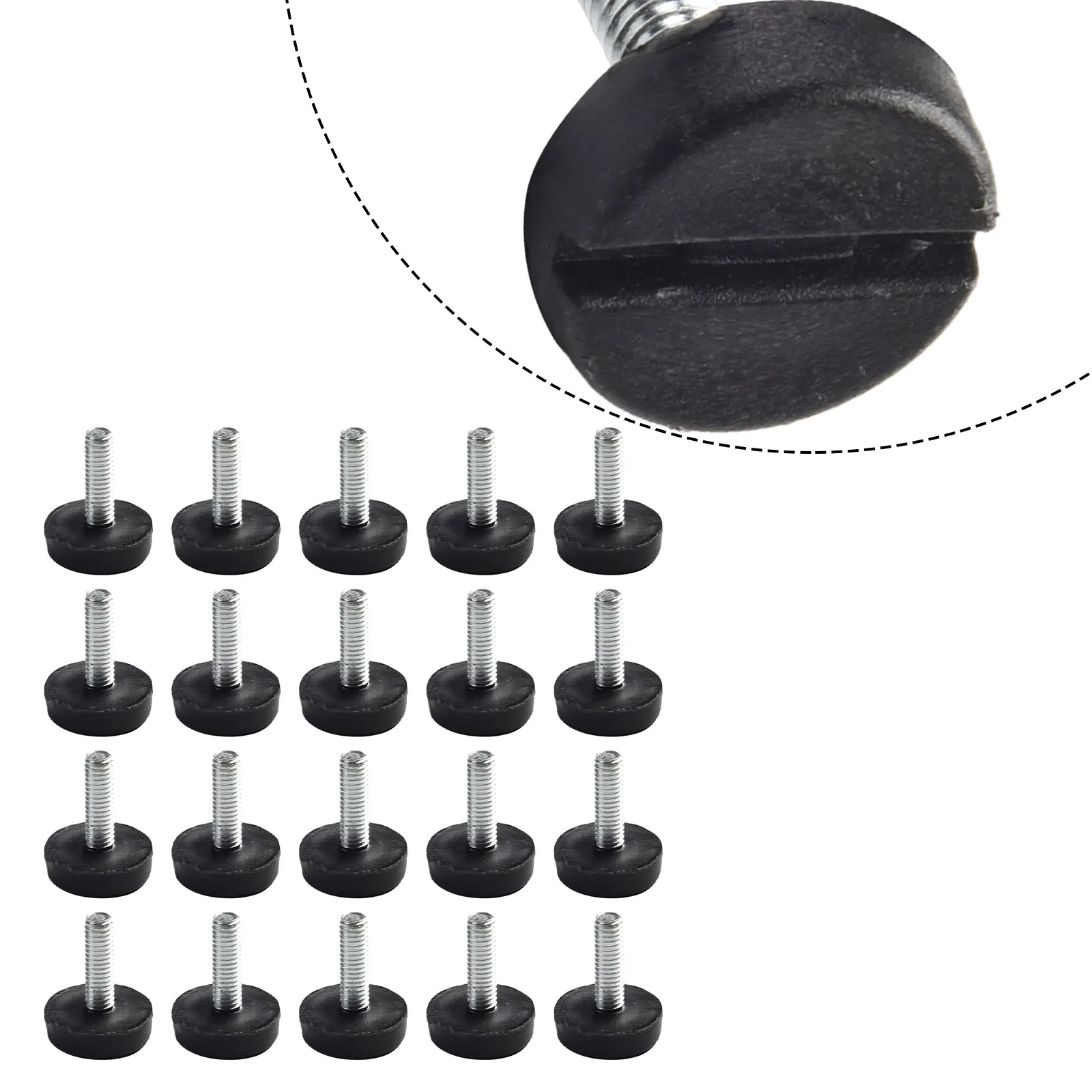 Patas niveladoras deslizantes  - Furniture Screw Type reseña y precio