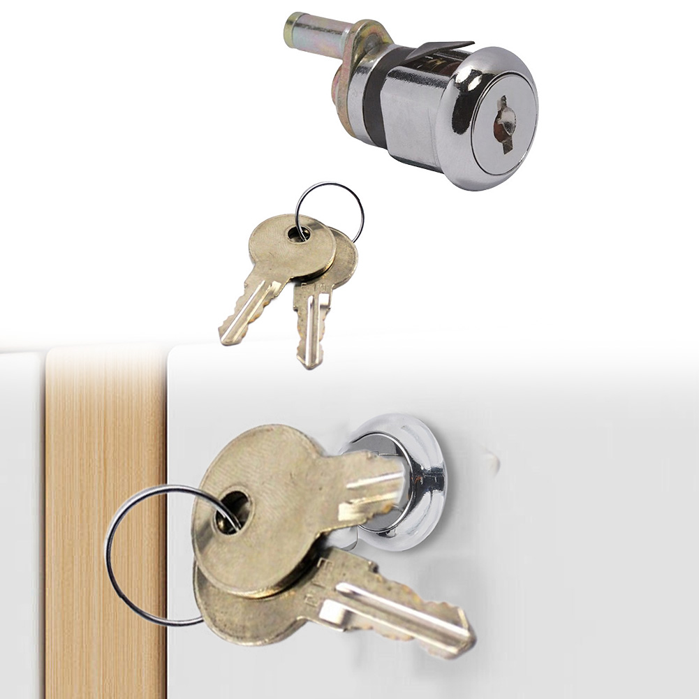 Cerradura central metálica tri - Furniture Hardware Locks reseña y precio