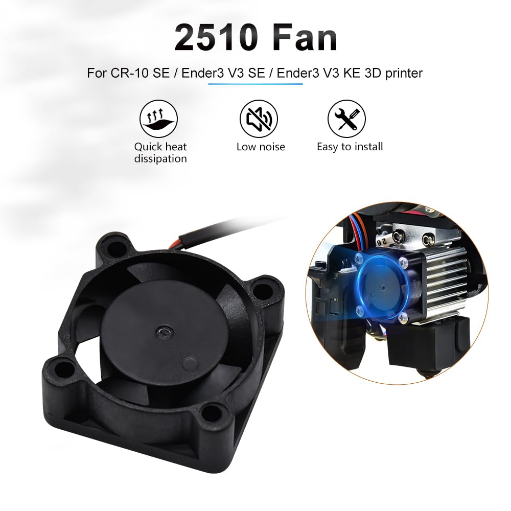 Ventiladores de Extrusora Crea - Creality Printer K1 reseña y precio