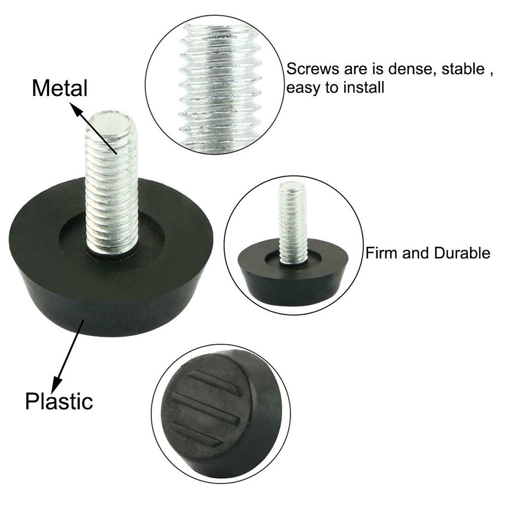 20 piezas de patas niveladoras - Furniture Screw Type reseña y precio
