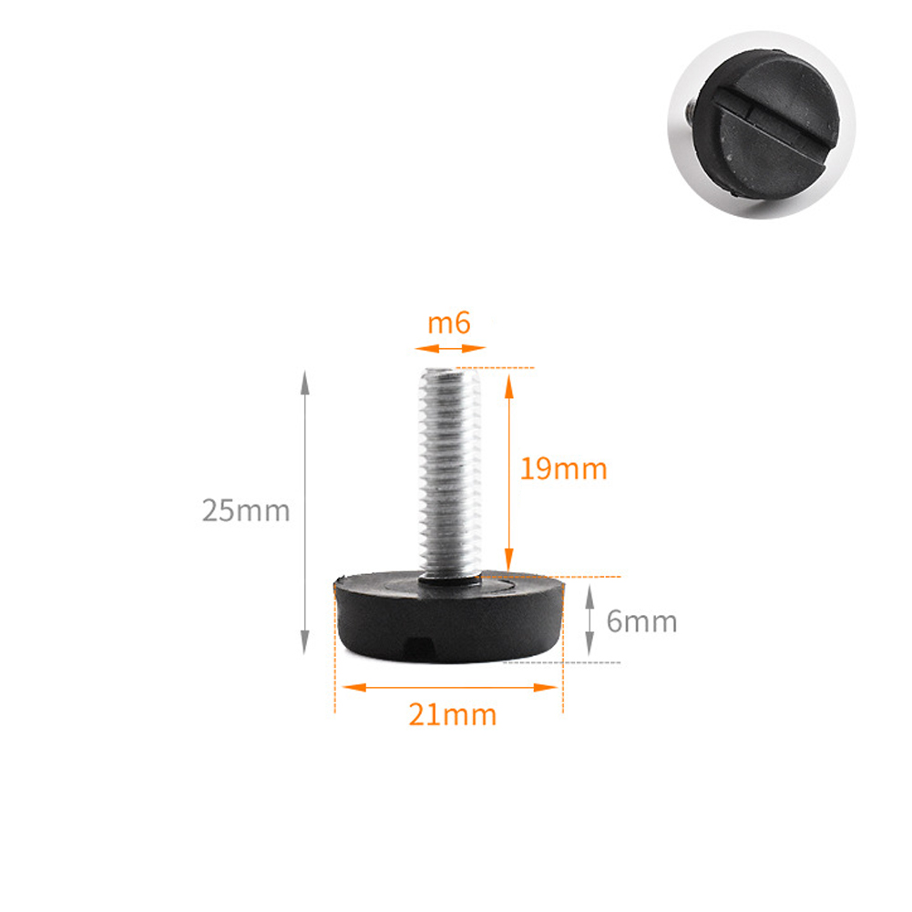 Pie nivelador de 20 piezas par - Furniture Screw Type reseña y precio