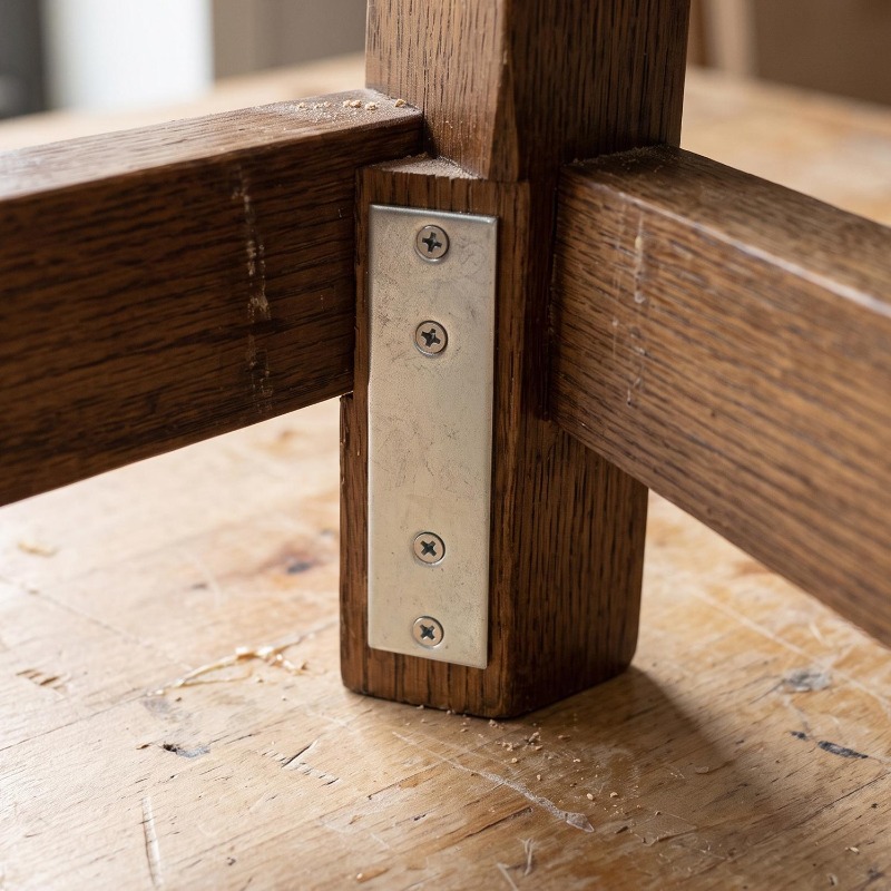 Soportes rectos de alta resist - Furniture Hardware Supply reseña y precio