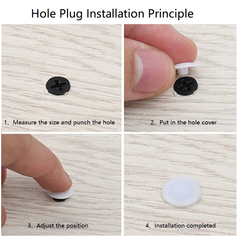 100/500/1000 unidades de tapas - Furniture Hardware Nut reseña y precio
