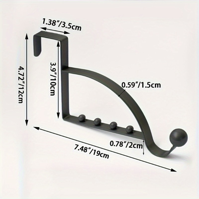 Gancho trasero para puerta de  - Furniture Hardware Accessories reseña y precio