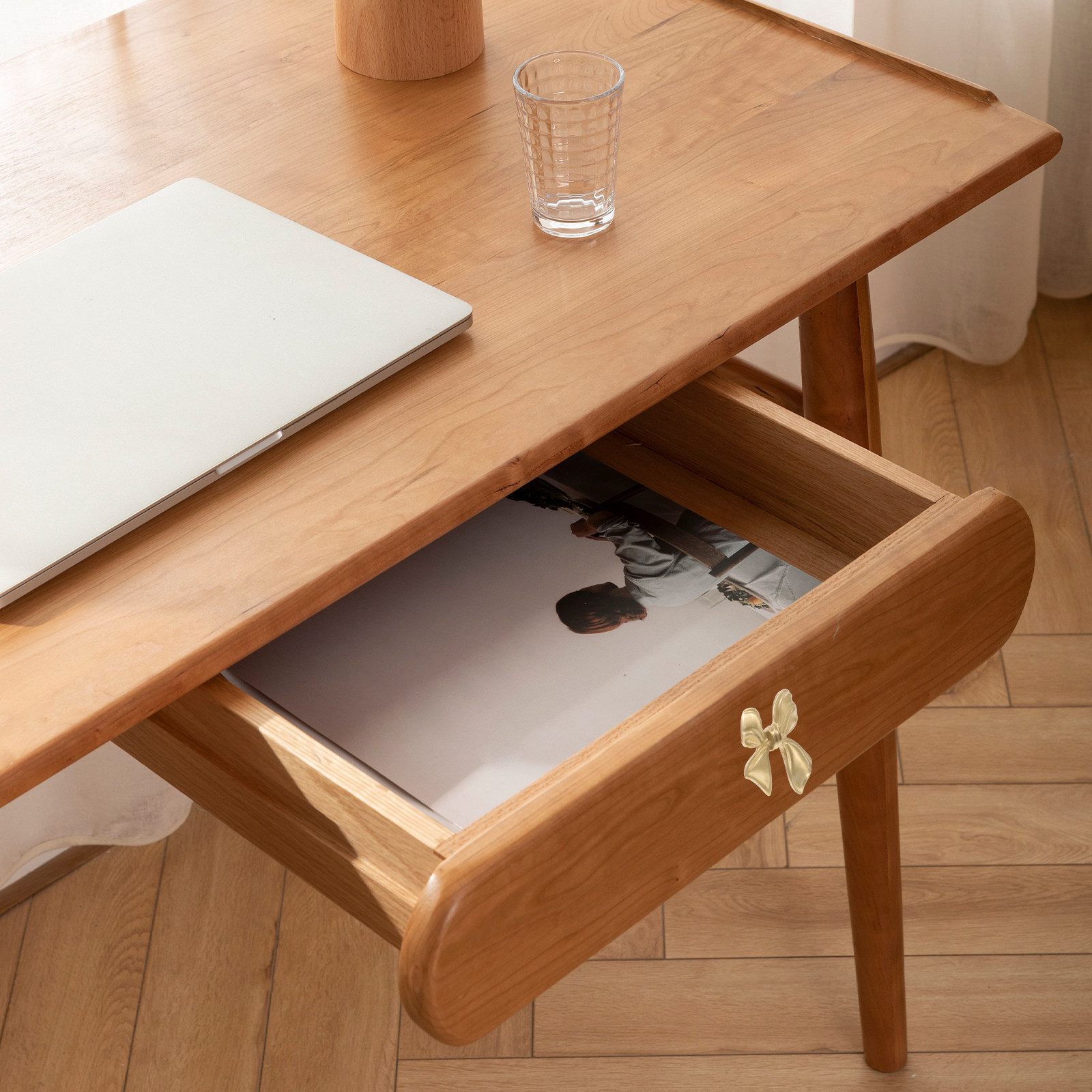Tirador de Cajón con Lazo de L - Unique Furniture Hardware Pulls reseña y precio