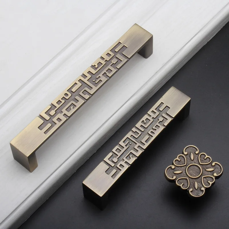 Tirador de cajón de estilo chi - Unique Furniture Hardware Pulls reseña y precio