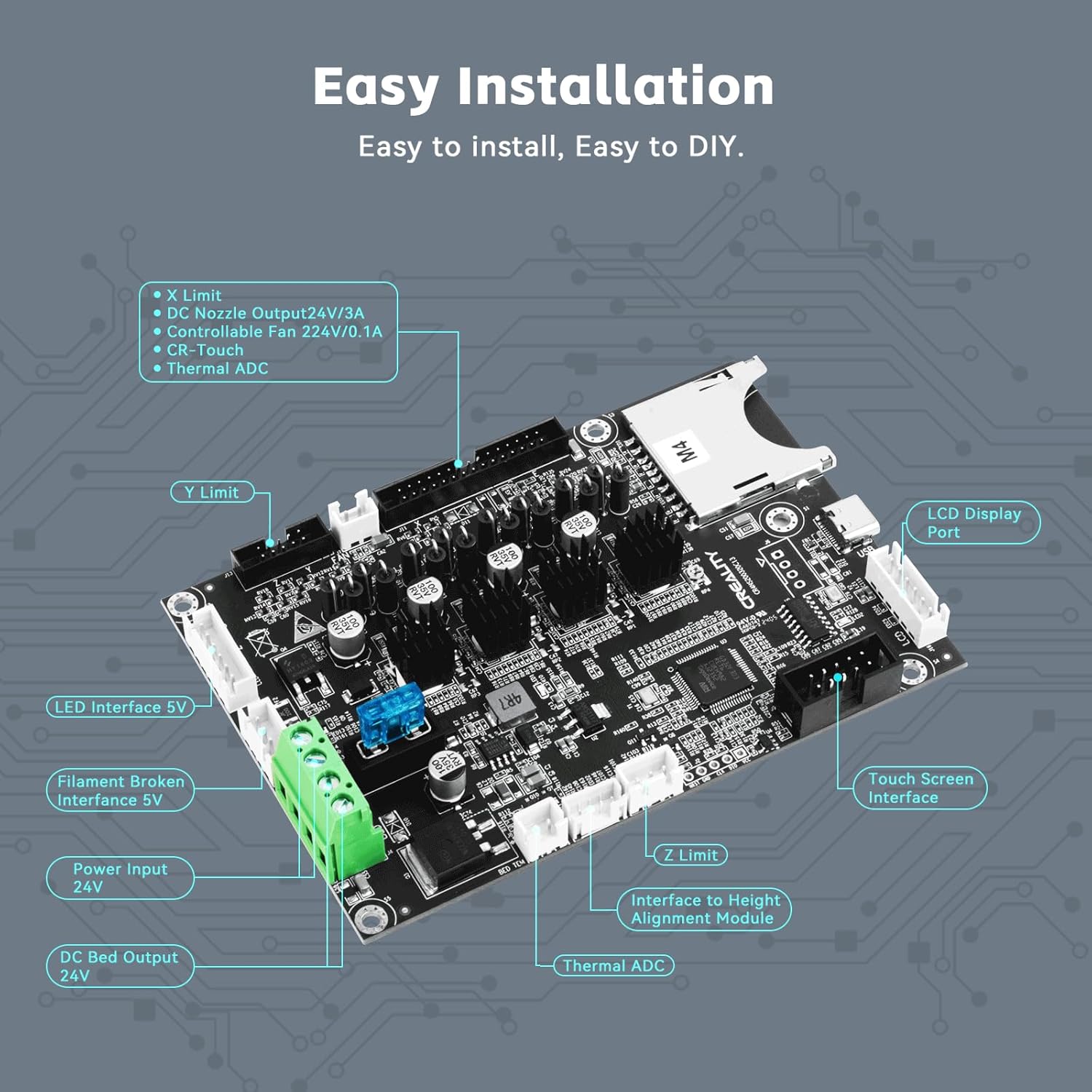CREALITY Ender 3 V3 SE placa b - Creality Printer K1 reseña y precio