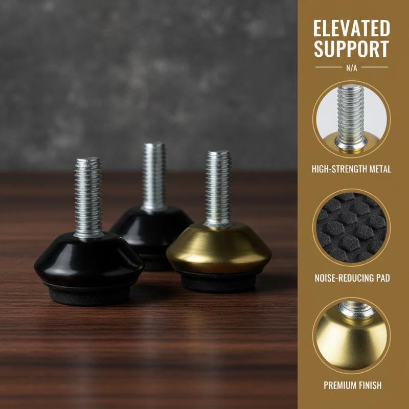 Niveladores ajustables para mu - Furniture Screw Type reseña y precio