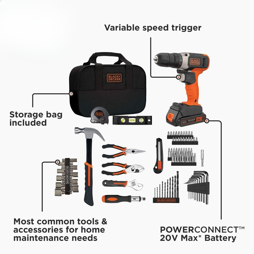 % un para más allá del kit de  - Black+Decker Tool 20V Max reseña y precio