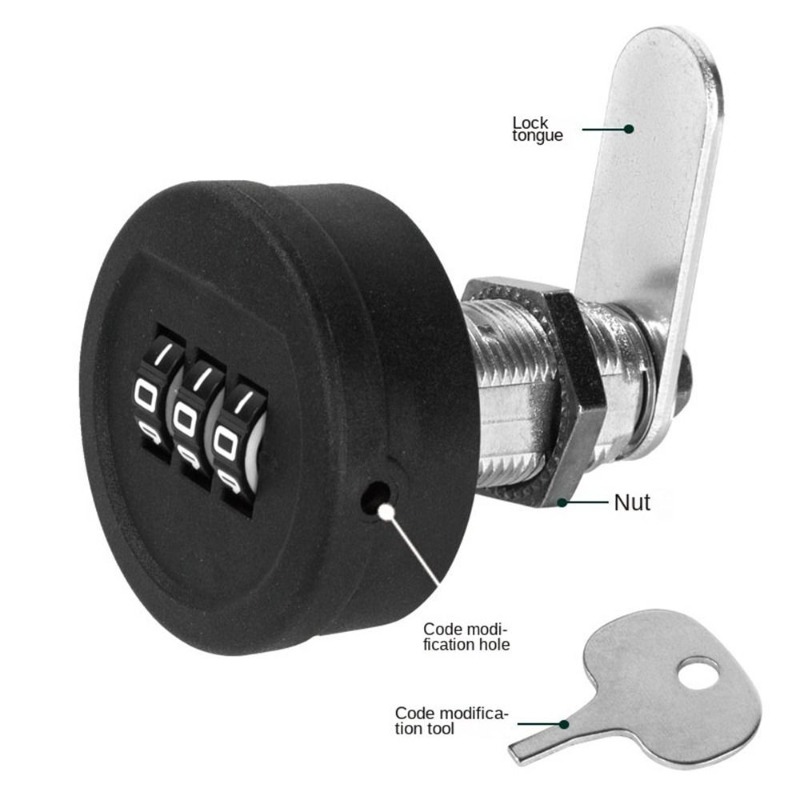 Cerradura con contraseña para  - Furniture Hardware Locks reseña y precio