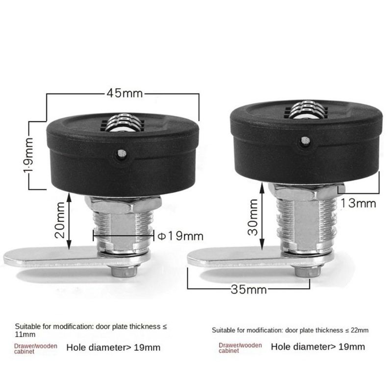 Cerradura con contraseña para  - Furniture Hardware Locks reseña y precio