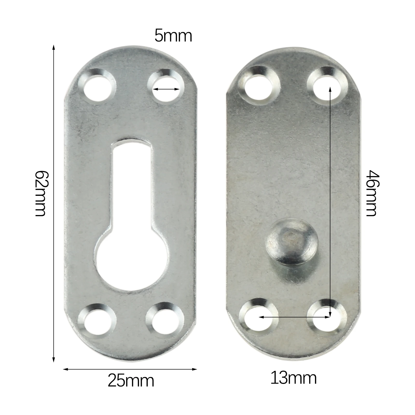 Bisagra de cama engrosada de 4 - Furniture Joining Hardware reseña y precio